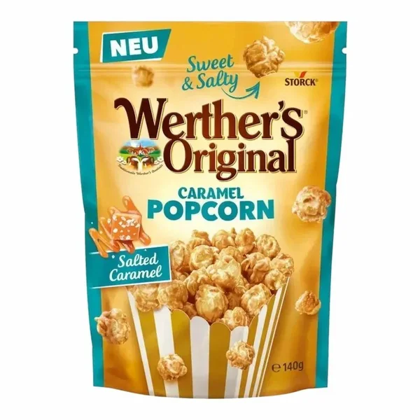 Werther's original – WERTHERS ORIGINAL Popcorn Caramel au Beurre Salé – 140g