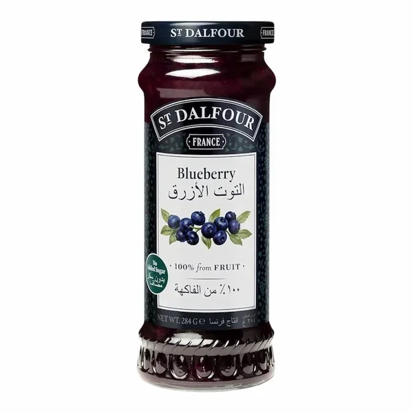 St Dalfour – Confiture de Myrtilles Sans Sucre Saint Dalfour – 284 g