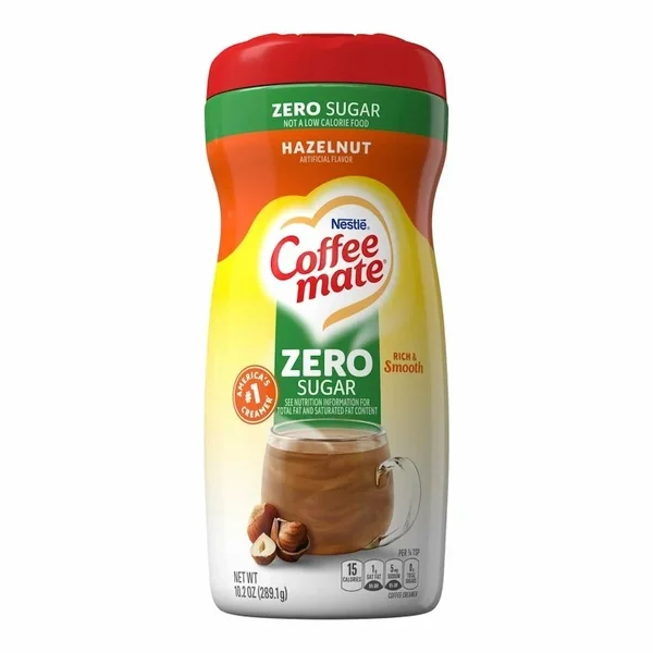 Nestle Coffee Mate Hazelnut Zero Sucre 289 g