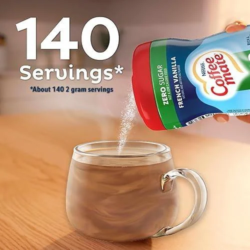 Nestle Coffee Mate Hazelnut Zero Sucre 289 g — vue 4