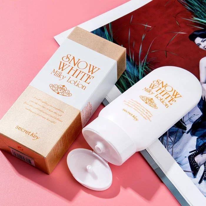 Secret Key Snow White Milky Lotion – 120g — vue 3
