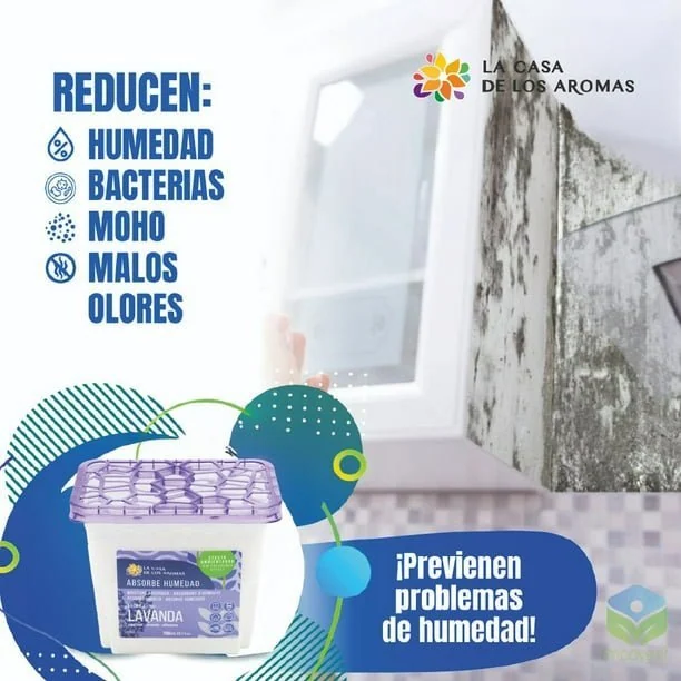 La Casa de los Aromas – Absorbeur d Humidite Rechargeable 700 ml – Anti Moisissures et Anti Odeurs Maison — vue 2