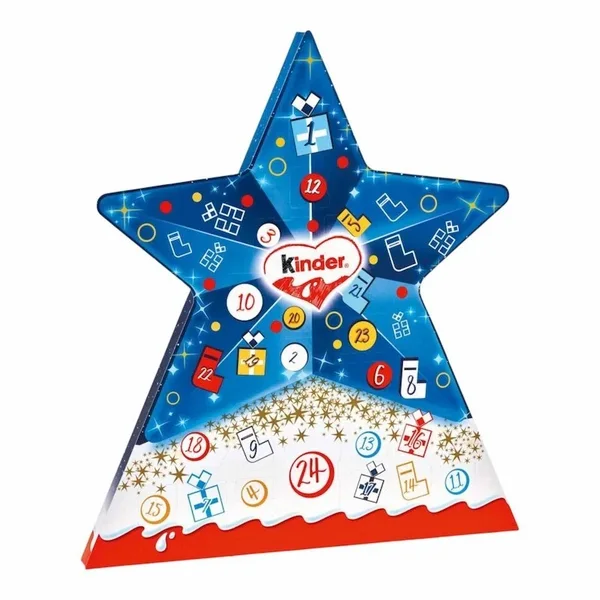 Ferrero – Calendrier de lAvent Ferrero Children’s Kinder Mix Star 149g