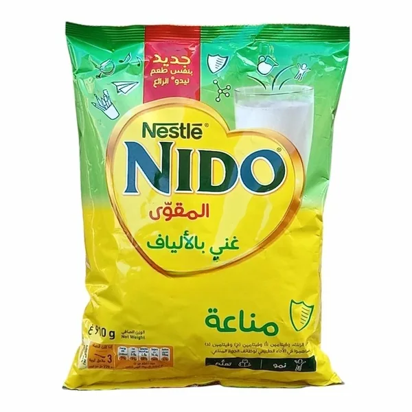 Nestlé – Lait en Poudre Sachet Nido 910g