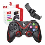 V8 Manette de Jeu Sans Fil Bluetooth – Compatible Android TV, Box, Tablette et PC